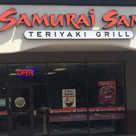 Samurai sam's teriyaki grill - There aren't enough food, service, value or atmosphere ratings for Samurai Sam's Teriyaki Grill, Arizona yet. Be one of the first to write a review! Write a Review. Details. Meals. Lunch. View all details. Location and contact. 15111 N Hayden Rd Ste 120, Scottsdale, AZ 85260-2581. Website +1 480-483-6763. Improve this listing.
